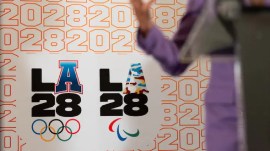 Rights for up to 19 temporary Olympics venues at LA 2028 could be up for grabs. (AP)