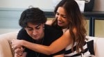 Malaika Arora with son Arhaan Khan