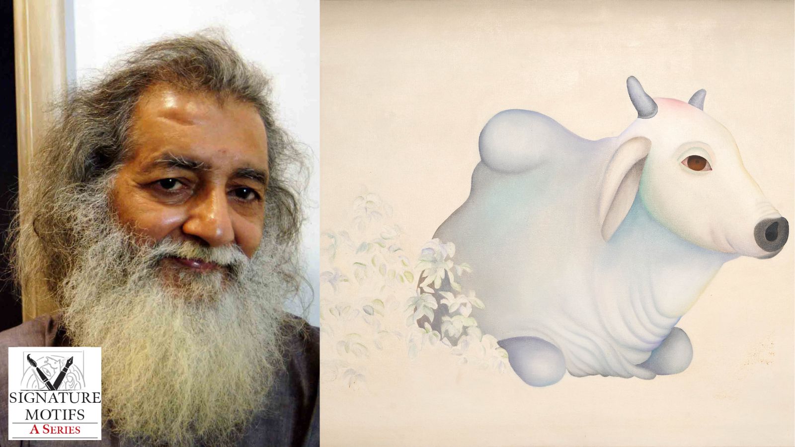 Empathy for animals, power of observation: Behind Manjit Bawa’s bovines symbolism