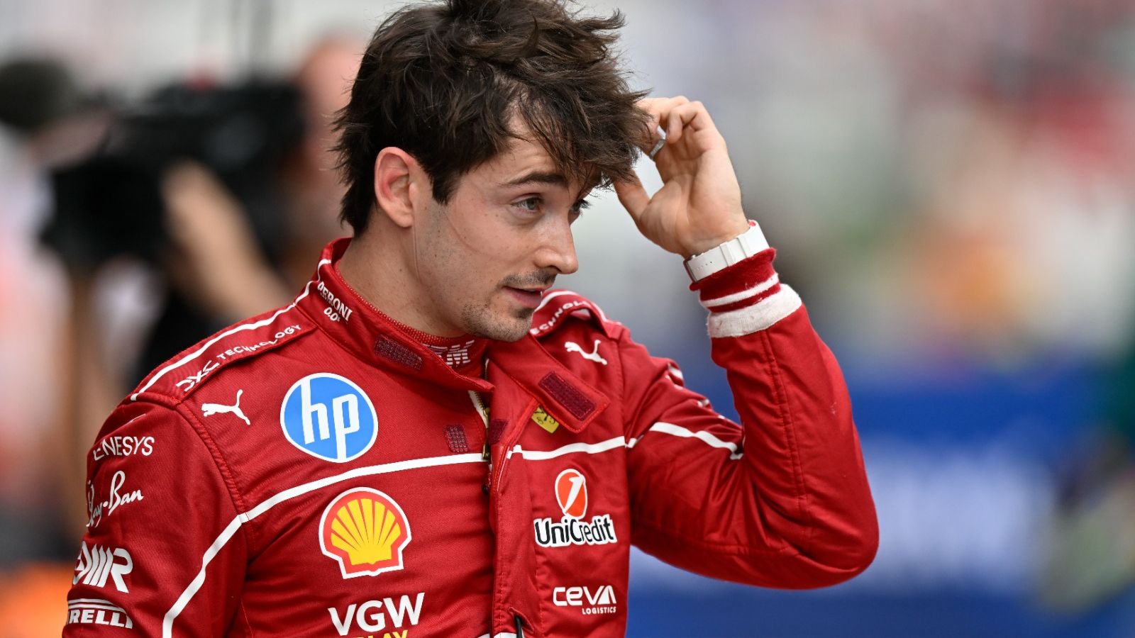 Ferrari’s Leclerc stuns the McLarens to take pole for F1’s Hungarian Grand Prix