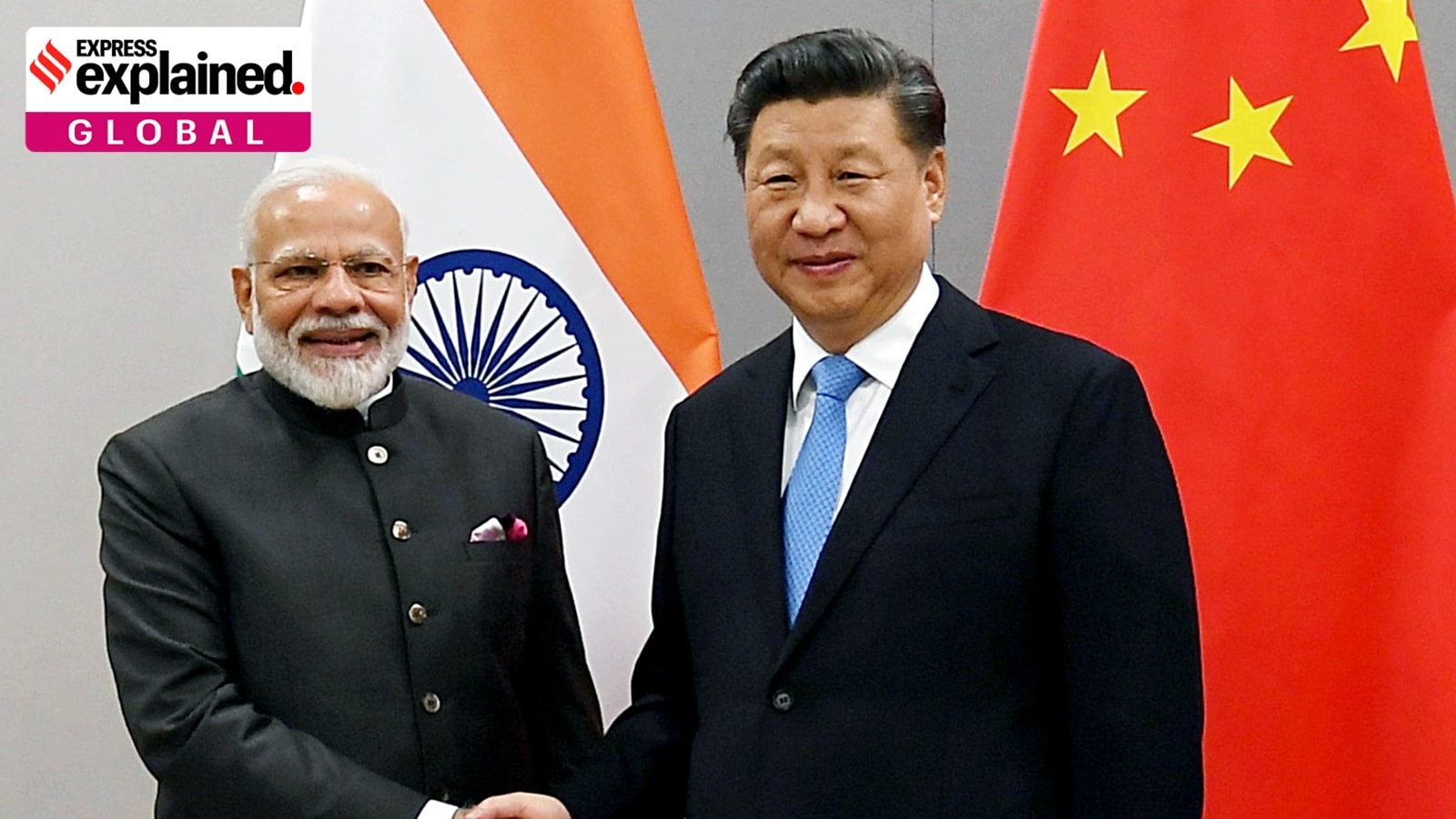 Prime Minister Narendra Modi meeting Chinese President Xi Jinping on the sidelines of BRICS Summit, in Brazil.