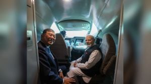 PM Modi and PM Shigeru Ishiba travelled together to Sendai, Miyagi Prefecture on a bullet train. (Source: X/Randhir Jaiswal)