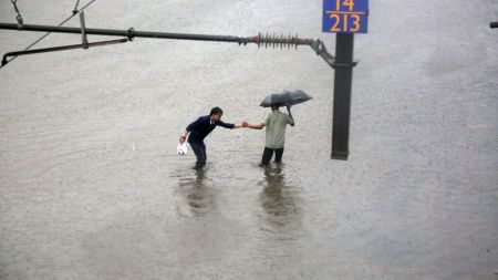 Flood water is more than rainwater and often contains sewage, garbage, industrial contamination and pathogenic microorganisms.