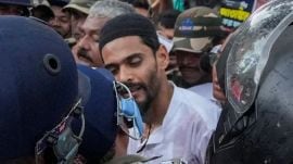 Indian Secular Front MLA Naushad Siddiqui, Naushad Siddiqui bail Bankshall Court, ISF supporters Esplanade protest,