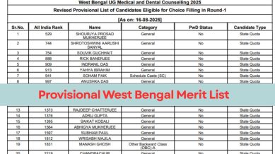 NEET UG West Bengal Counselling 2025: WBMCC revises provisional state merit list with 11,178 students eligible