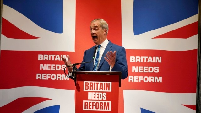 UK's Farage sets out plan for 'mass deportation' of asylum seekers