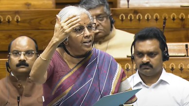 Finance Minister Nirmala Sitharaman