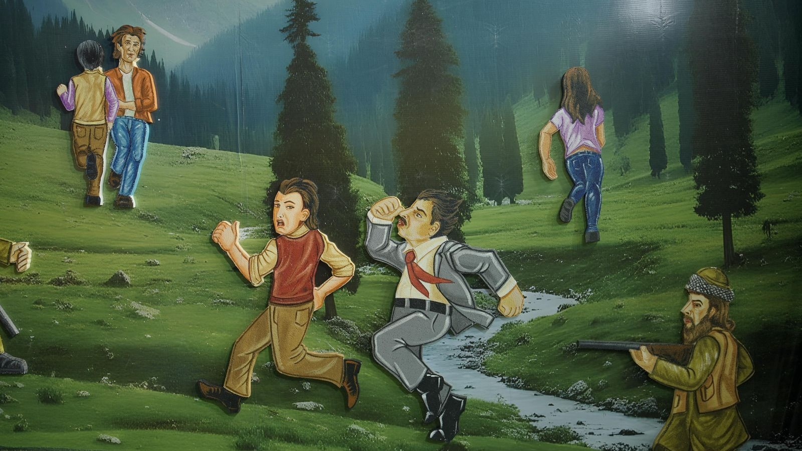 Evocative scenes from Pahalgam, hat tip to Operation Sindoor: Ganesh Chaturthi pandal in Kolkata adds a patriotic touch