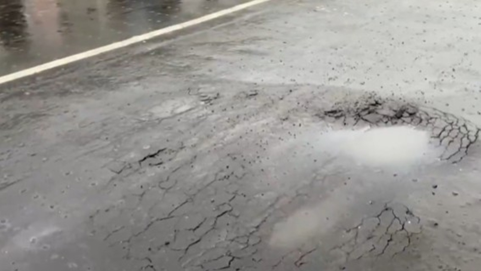 Watch: Part of Patna’s newly-opened double-decker flyover sinks amid heavy rainfall
