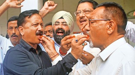 Uttarakhand, Uttarakhand bjp, uttarakhand congress, Uttarakhand panchayat poll showing, Uttarakhand panchayat polls, Indian express news, current affairs