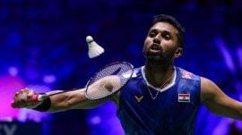 After dropping the opening game rather comfortably, Prannoy turned things around with his superb gameplay, putting Antonsen under constant pressure. (AP Photo)