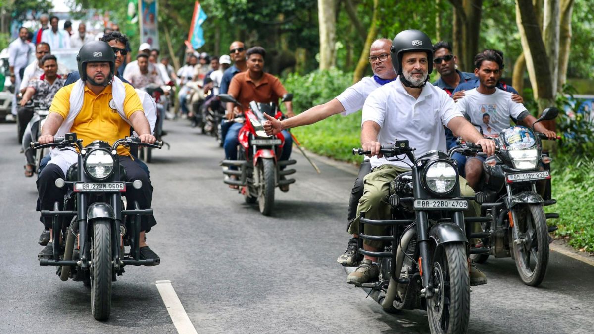 Rahul Gandhi is asked why Congress hasn’t endorsed Tejashwi as CM face. His response: ‘The focus is…’