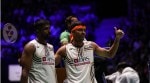 Satwik-Chirag in action at the Worlds. BWF / BadmintonPhoto