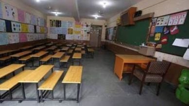 The incident came to light at a time when the state government is facing criticism from various political parties and others over its decision to pair primary schools across the state.