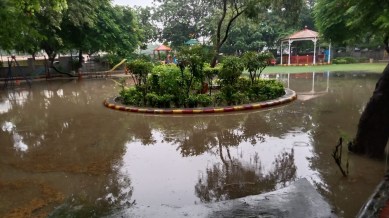 Gurgaon sector 23A waterlogging
