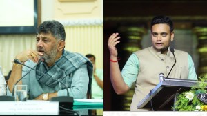 Deputy Chief Minister D K Shivakumar and Mysore-Kodagu MP Yaduveer Wadiyar