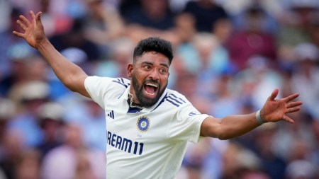 Siraj's five-wicket haul helped India come back from a seemingly hopeless situation to secure a six-wicket win over England and thus draw the five-Test series 2-2. (AP Photo)