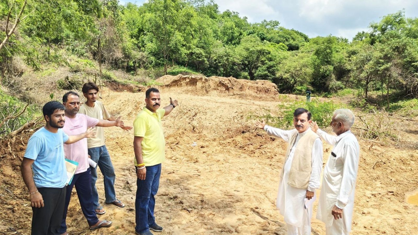 Siswan Hills Flattened, Trees Cut: BJP Slams Punjab Government