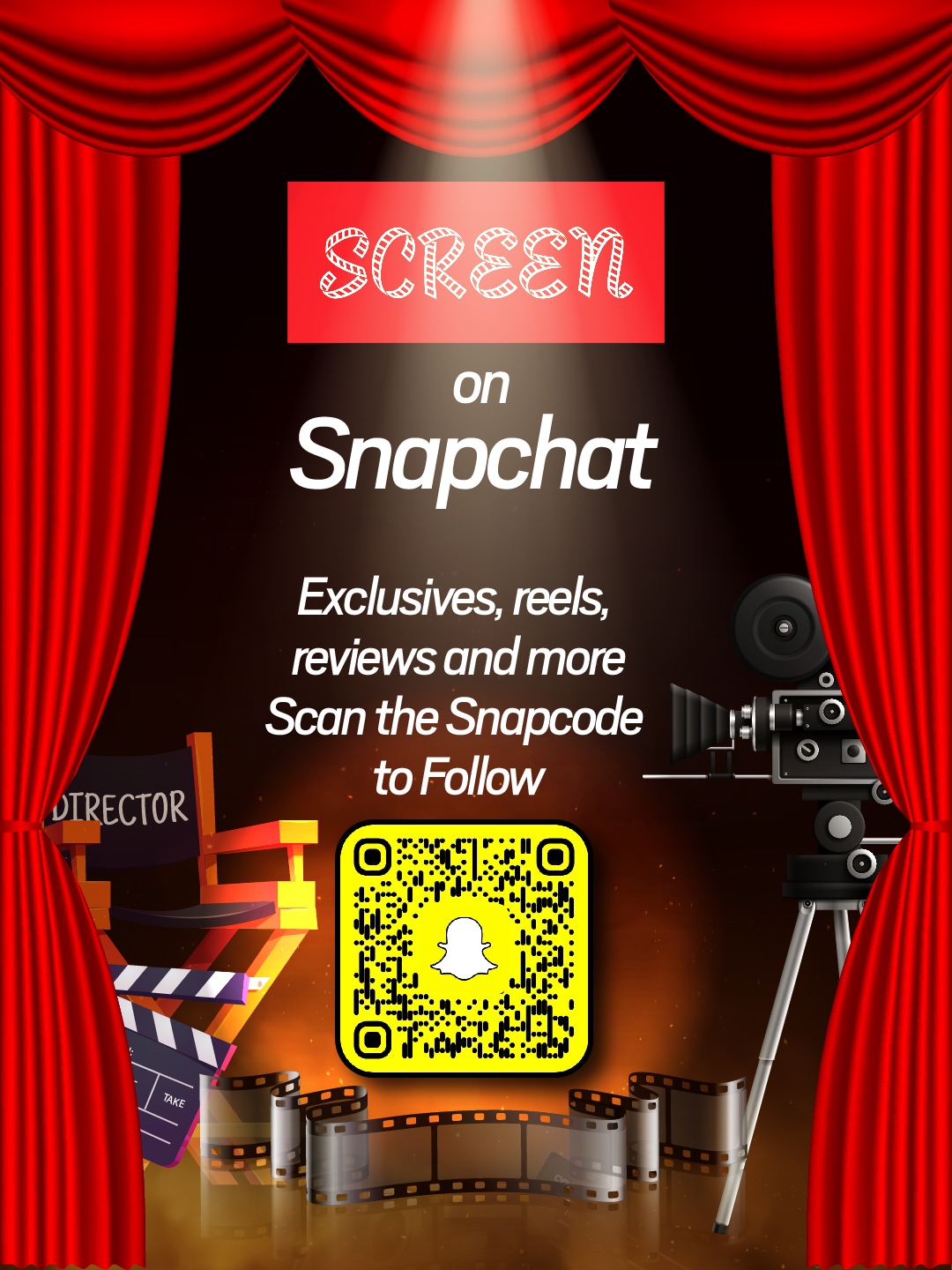 SCREEN on Snapchat