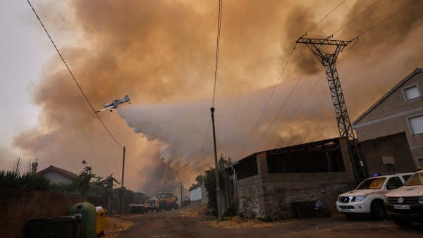 spain wildfires