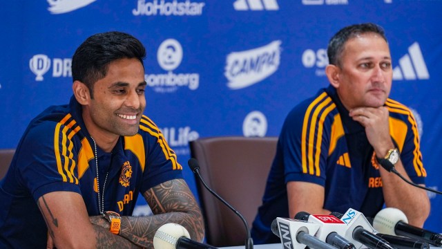 India Chief selector Ajit Agarkar said that Shreyas Iyer is not at fault at all for missing the bus. (PTI Photo)