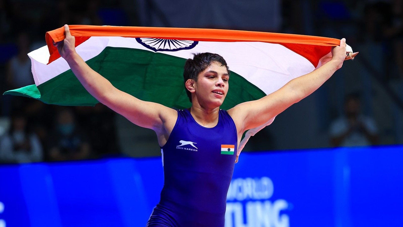 Tapasya Rmg With wrestling in her genes, Tapasya Gehlawat becomes Under-20 World ...