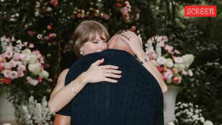 Taylor Swift and Travis Kelce