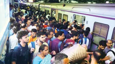 Chhatrapati Shivaji Maharaj Terminus, CSMT, Thane, trains cancelled, WR cancels 100 trains, Mumbai news, Maharashtra news, Indian express, current affairs