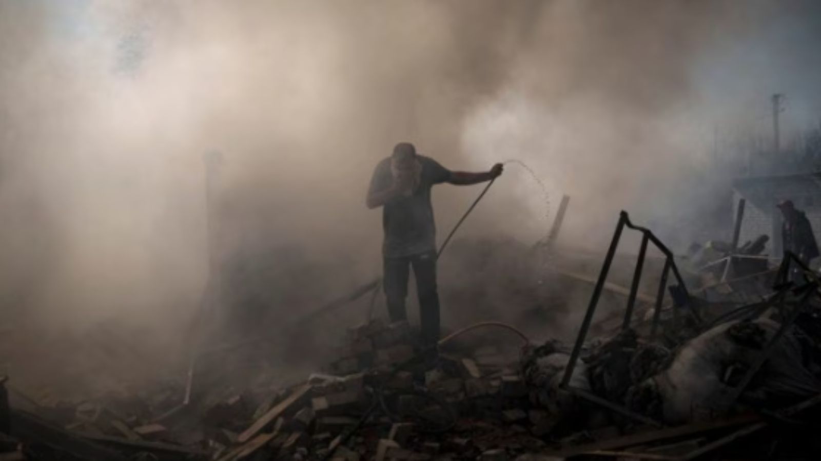 The attack mostly targeted western regions of the country, the Ukrainian Air Force said.