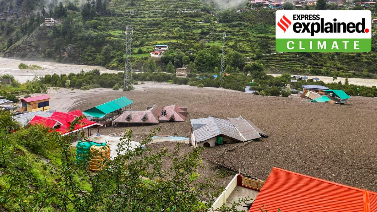 uttarkashi glacial lake bursts