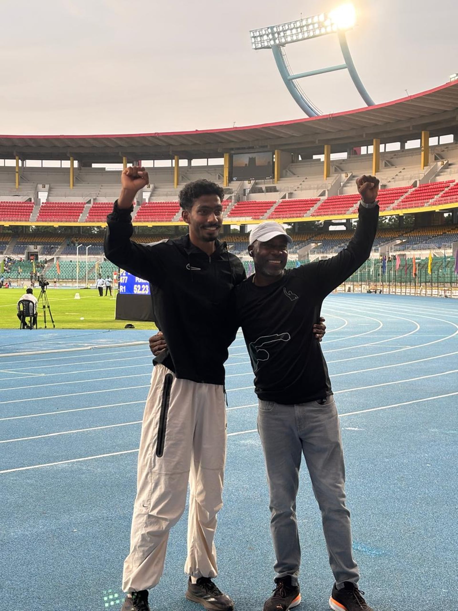 Jason and Vishal started working together since last November. (Express Photo by Venkata Krishna B)