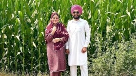 Amrik singh and Manpreet Kaur