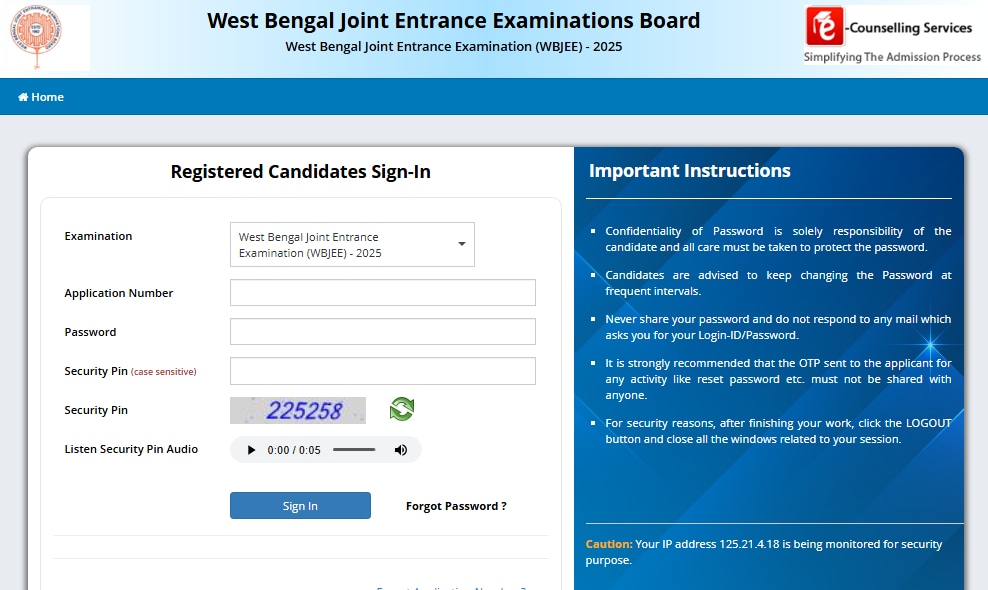 WBJEE 2025 Results Out; Aniruddha Chakrabarti Secures Top Rank