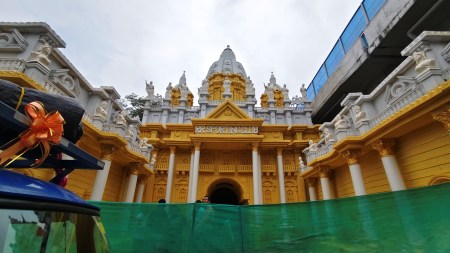 Vatican-themed Durga Puja pandal, Durga Puja pandal, Jharkhand, Ranchi, Jharkhand Vatican-themed Durga Puja pandal, Ranchi Vatican-themed Durga Puja pandal, Indian express news, current affairs
