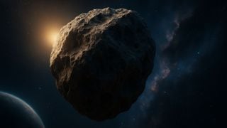 The flyby of the massive space rock can be seen using a telescope or a livestream. (AI Image for representation: DALLE)