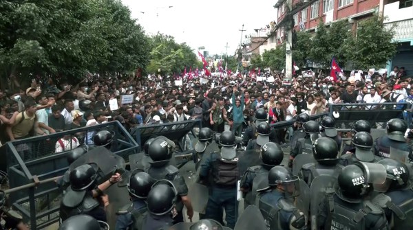 Nepal protest