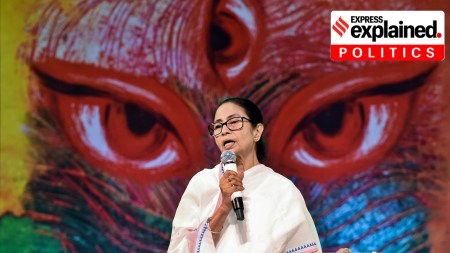 West Bengal Chief Minister Mamata Banerjee inaugurates 'Jago Bangla Utsab Sankha' and release a music album written by herself, in Kolkata on Sunday.