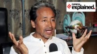 Environmentalist Sonam Wangchuk speaks to the media about the CBI probe on his institute for alleged FCRA violations, in Leh on Thursday. (ANI Video Grab)