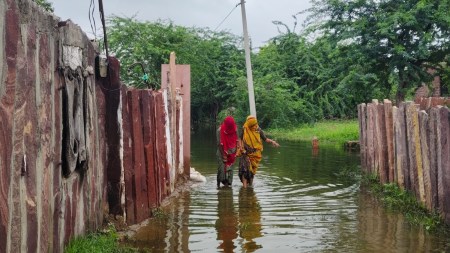 Homes flooded with industrial chemicals in some Jodhpur villages, residents are told to move out
