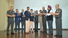 Med Cdt Sambhav Singh from AFMC was adjudged the best speaker and Flt Cdt Samiksha Joshi as the 2nd Best speaker.