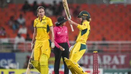 Batting first, India posted 281/7, and Australia completed the chase in 44.1 overs. (PTI)