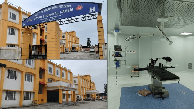 According to the tender notice issued by the Directorate of medical education, the new medical college will be established around the existing district hospital in Namsai (Image via FB-District Administration Namsai)