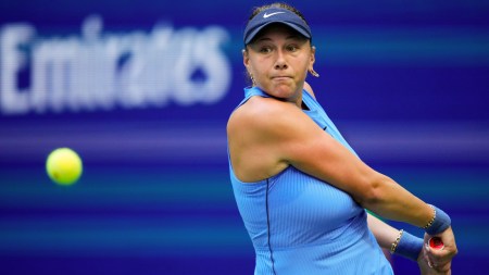 Amanda Anisimova beat Iga Swiatek 6-4, 6-3 in the quarterfinals of the US Open 2025. (Photo: AP)