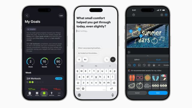Apple’s Foundation Models framework brings private, on-device AI to apps across fitness, journaling, education, and productivity. (Image: Apple)