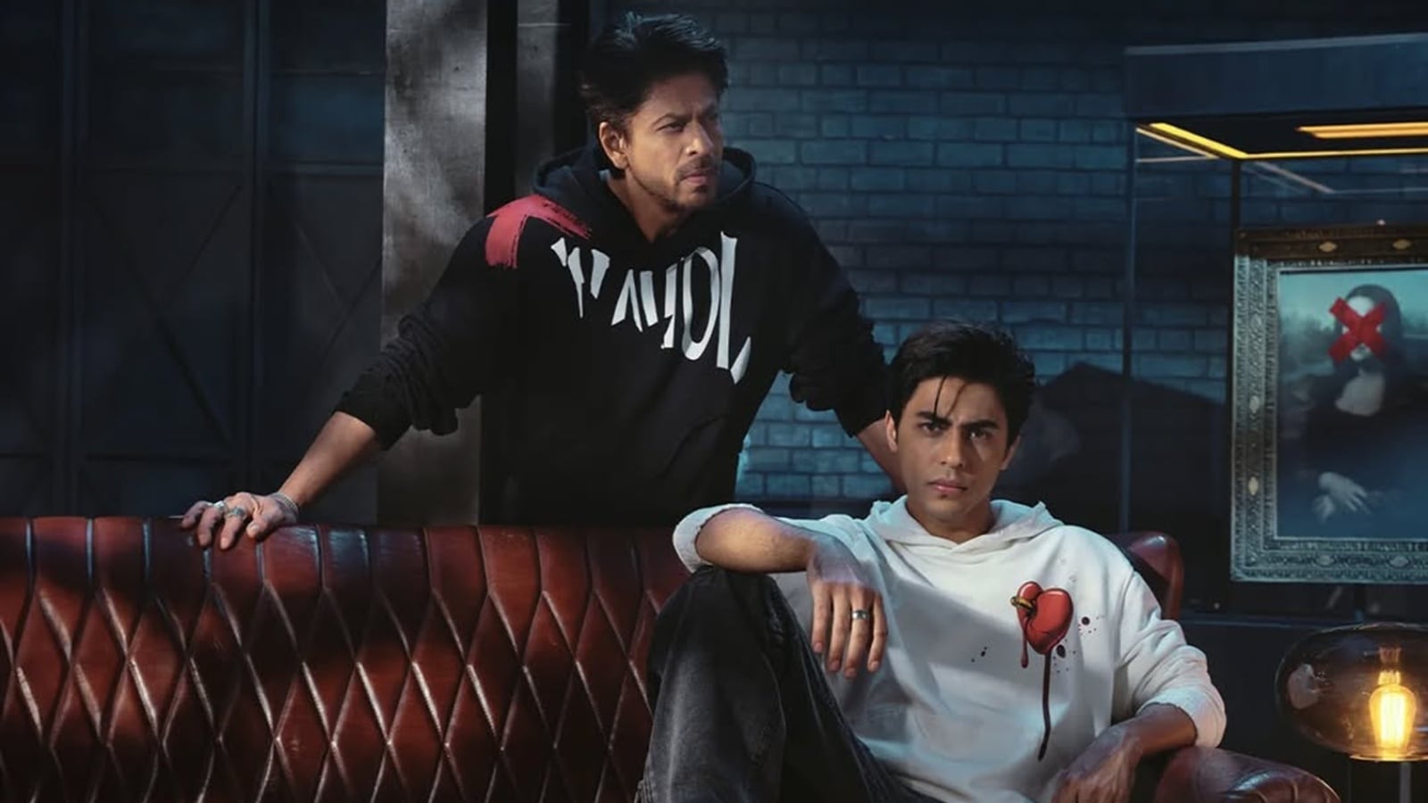 Shah Rukh Khan with son Aryan Khan