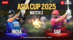 IND vs UAE LIVE Cricket Score: India will be hunting a big win to start off the tournament.