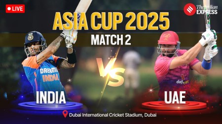 IND vs UAE LIVE Cricket Score: India will be hunting a big win to start off the tournament.