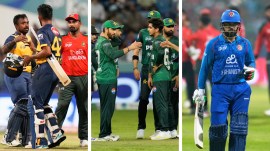Asia Cup 2025 Super 4 qualification: 5 teams remain in contention for three spots alongside India. (AP)