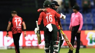 Litton Das leads Bangladesh to emphatic win over Hong Kong in Asia Cup
