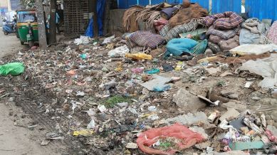 In her post, Shaw targeted the city's lack of civic sense and Bruhat Bengaluru Mahanagara Palike's failure in waste management (Image source: @raviag29/X)